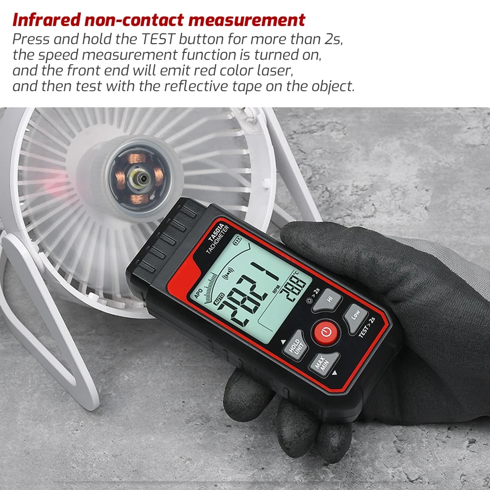 TA501A Laser Tachometer Up to  - Industrial Laser Tachometer review and price