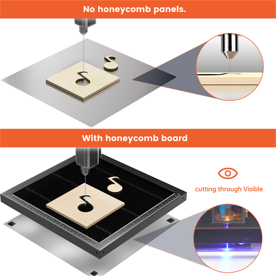 ACMER Honeycomb Panel Laser Wo - Co2 Laser Engraving Machine review and price