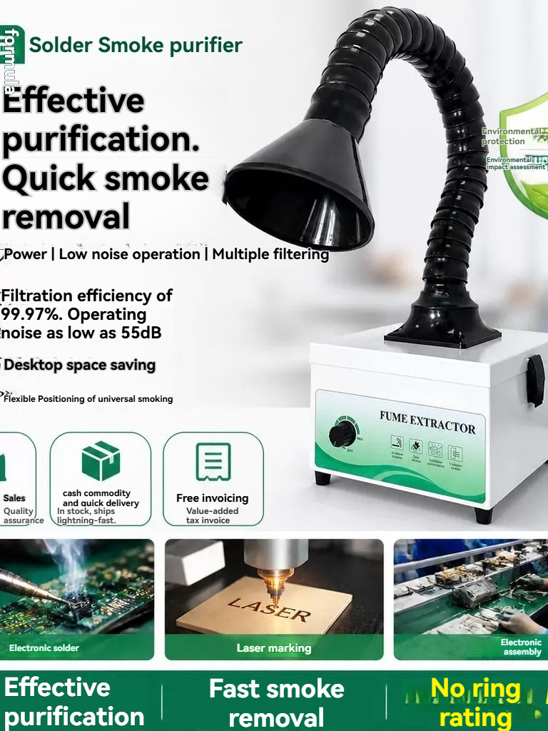 Mini Solder Smoke Absorber – I - Industrial Laser Welding Iron review and price