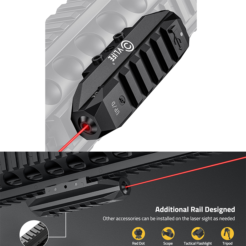 CVLIFE Low Profile Laser Sight - Industrial Laser Gun review and price
