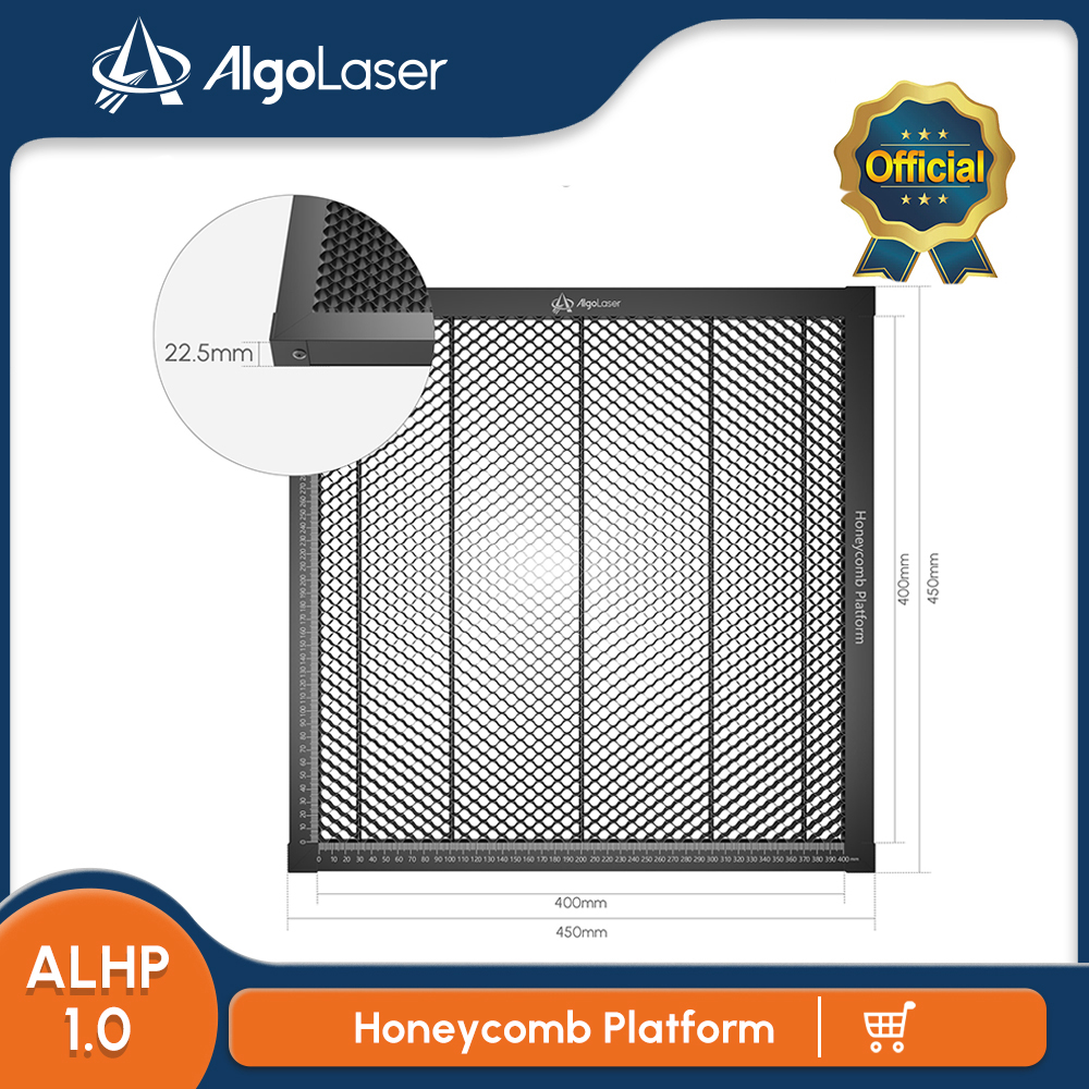 AlgoLaser 40x40cm Steel Honeyc - Co2 Laser Engraving Machine review and price
