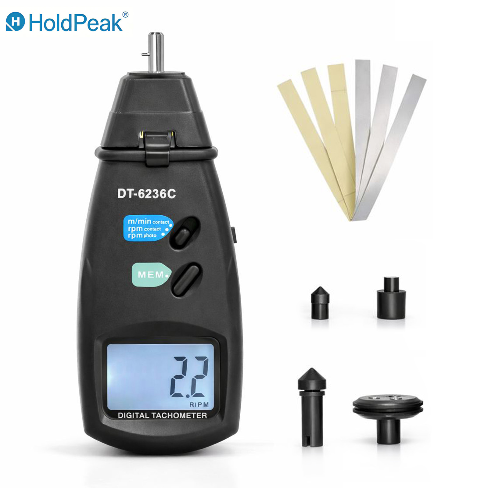 HoldPeak Contact & Laser Tacho - Industrial Laser Tachometer review and price