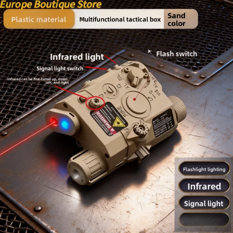 NEW PEQ15 Laser Box Flashlight - Industrial Laser Gun review and price