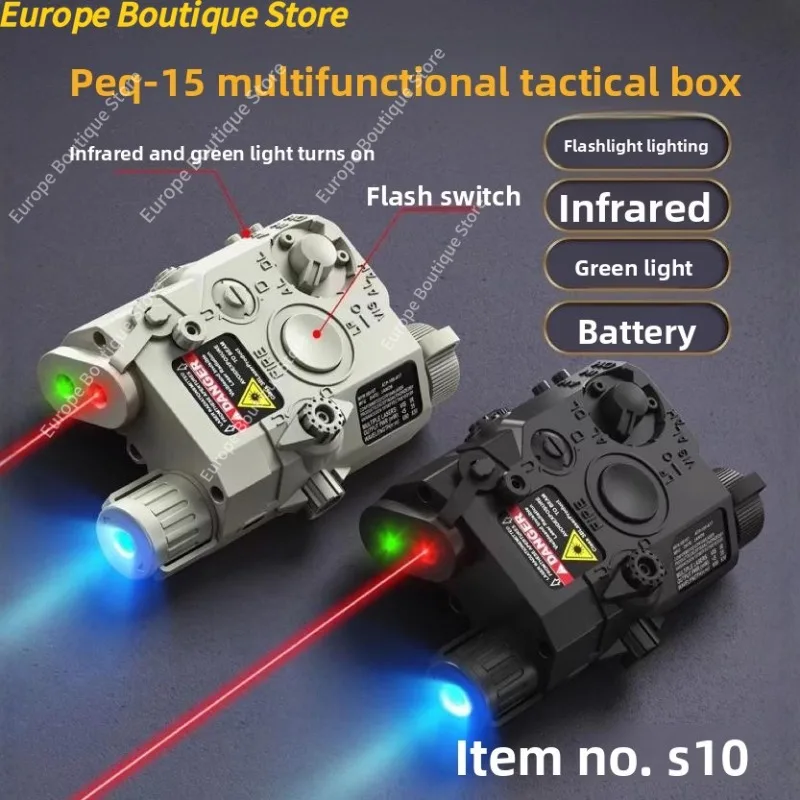 NEW PEQ15 Laser Box Flashlight - Industrial Laser Gun review and price