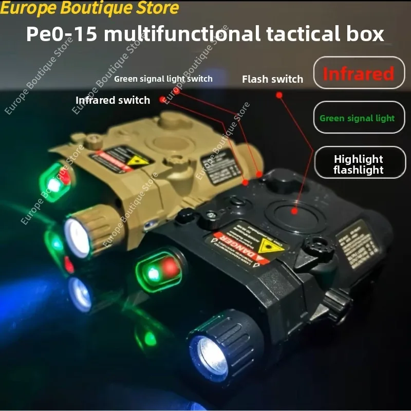 NEW PEQ15 Laser Box Flashlight - Industrial Laser Gun review and price