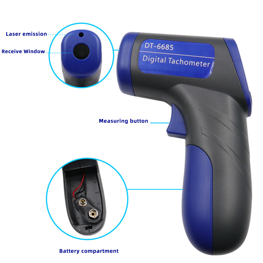 Non Contact Infrared Lasers Ta - Industrial Laser Tachometer review and price