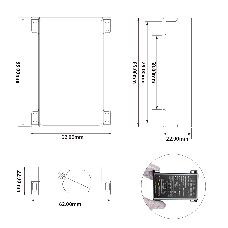 New Arrival LDJ-P4 Aluminum Al - Industrial Laser Distance Sensor review and price