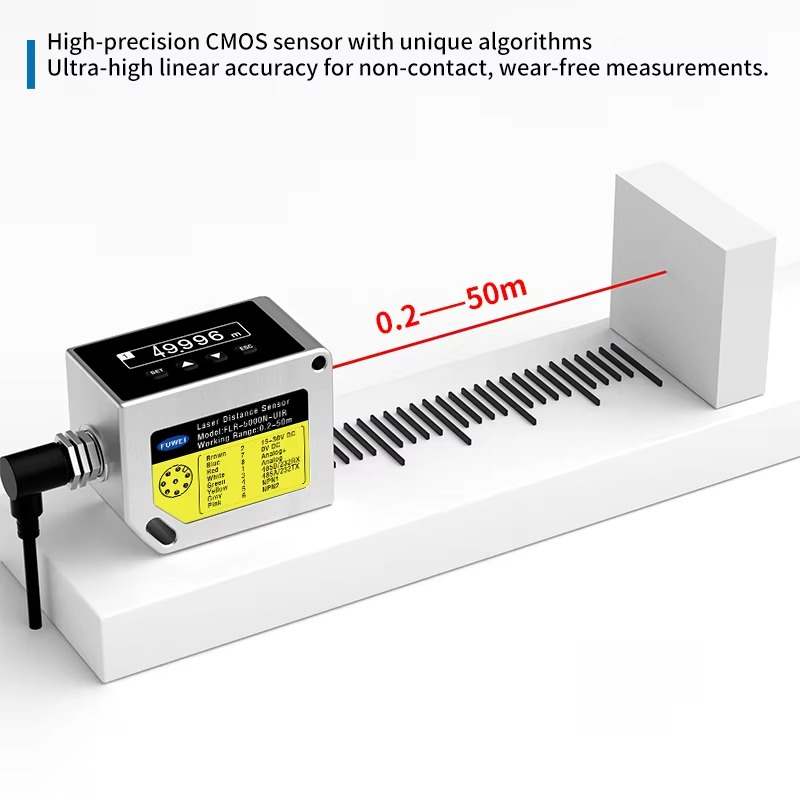 FLR-5000N-UIR IP67 OLED Digita - Industrial Laser Distance Sensor review and price