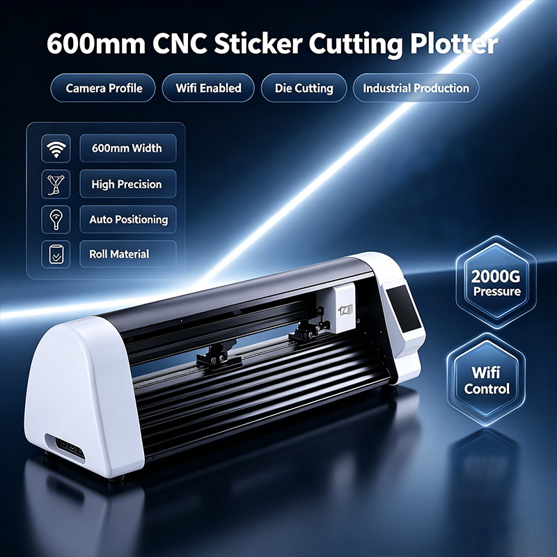 600mm CNC Laser Sticker Cuttin - Industrial Laser review and price